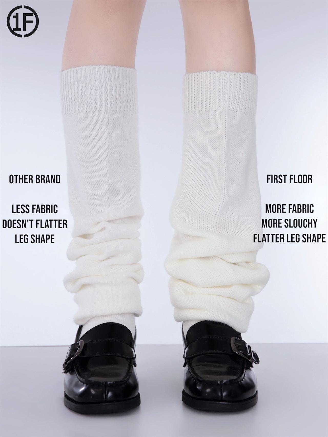 JK Style Slouchy Leg Warmer Socks