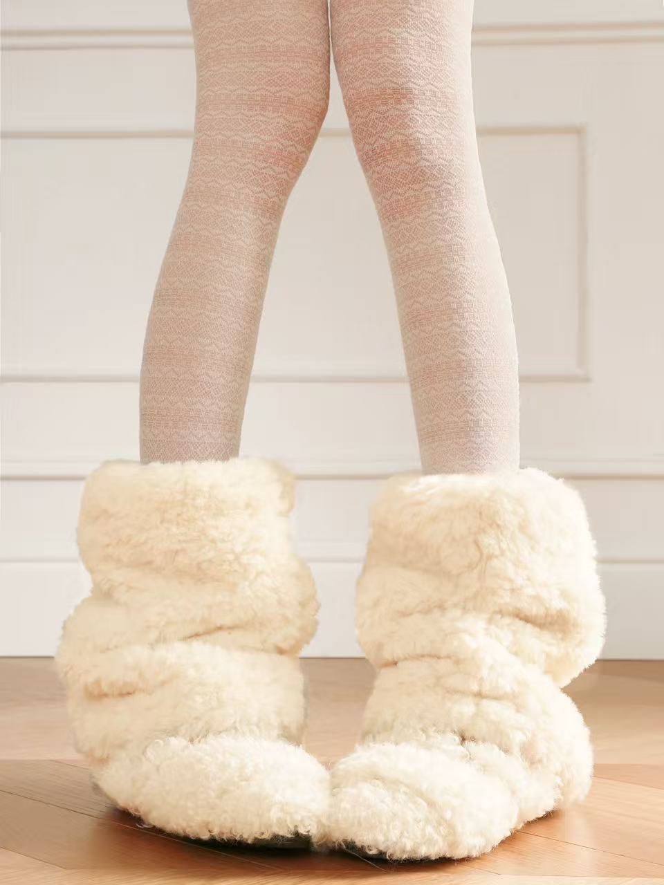 Extra Thick Fleece Leg Warmers